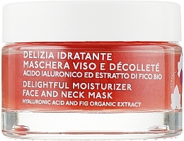 Fragrances, Perfumes, Cosmetics Moisturizing Face & Neck Mask - Nature's Fico Delizia Idratante Maschera