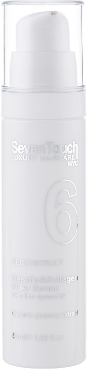 Repairing Filler Serum with Keratin & Collagen - Punti di Vista Seven Touch Keratin & Collagen Filler Serum — photo N2