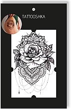 Temporary Tattoo "Exquisite Rose" - Tattooshka — photo N7