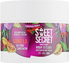 Fragrances, Perfumes, Cosmetics Moisturizing Body Cream - Farmona Sweet Secret Vanilla 