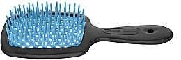 Hair Brush, black and blue - Janeke Superbrush Small — photo N1