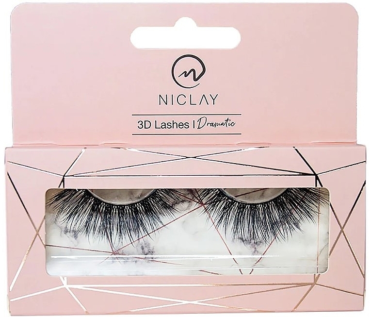 False Eyelashes - Niclay 3D Lashes Dramatic — photo N1