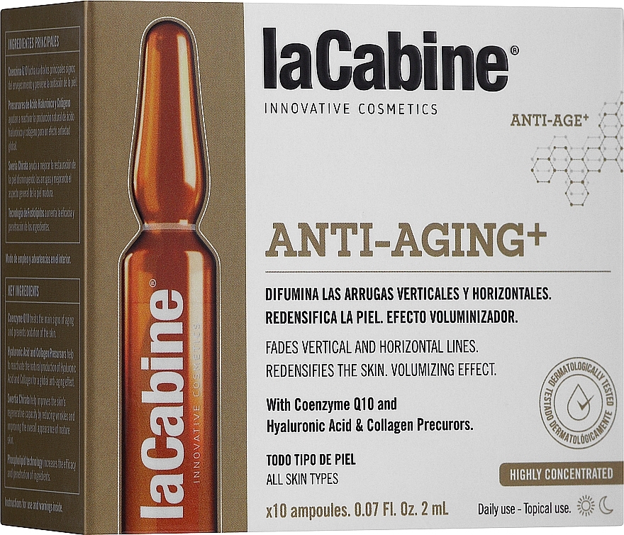 Anti-Aging Facial Ampoules - La Cabine Global Anti-Aging Ampoules — photo N1