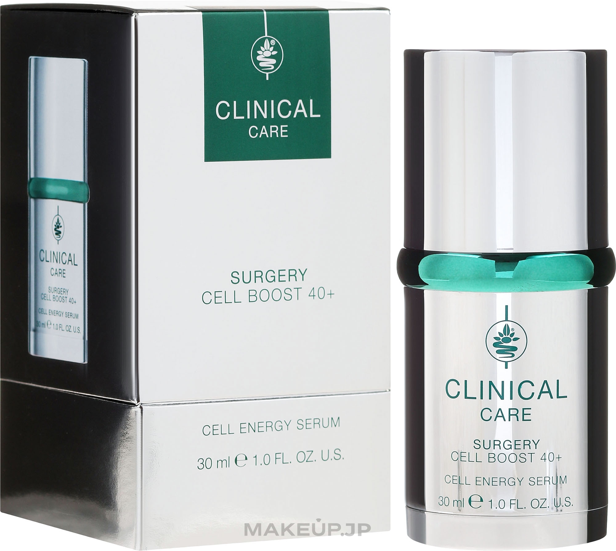 Serum "Cell Energy 40+" - Klapp Clinical Care Surgery Gell Boost — photo 30 ml