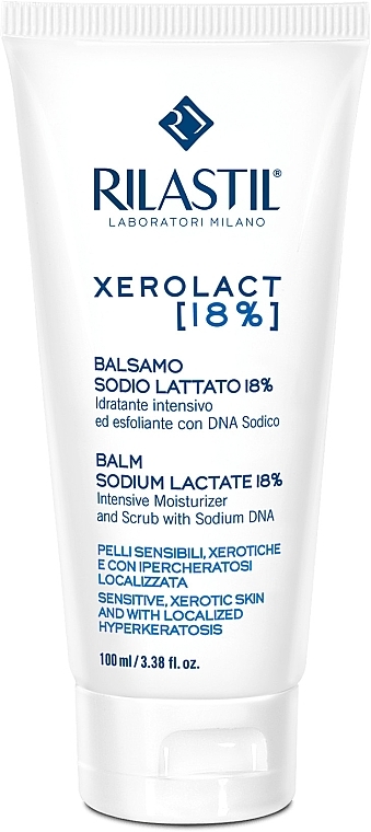 Repairing Balm with 18% Sodium Lactate - Rilastil Xerolact 18% Balm Sodium Lactate — photo N10