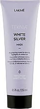 Fragrances, Perfumes, Cosmetics Toning Anti-Yellow Mask - Lakme Teknia White Silver Mask