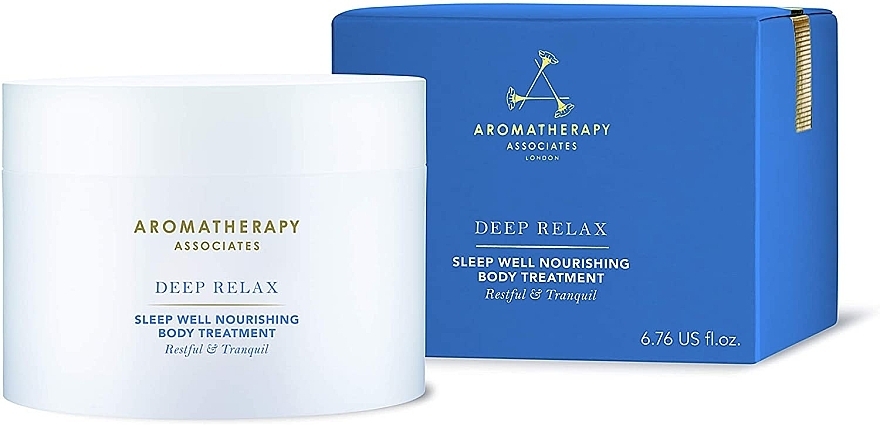 Nourishing Body Cream - Aromatherapy Associates Deep Relax Sleep Well Nourishing Body Treatment — photo N1