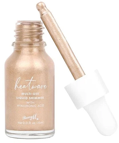 Liquid Highlighter - Barry M Heatwave Multi-Use Liquid Shimmer — photo N2