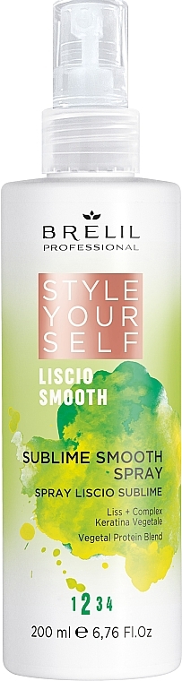 Smoothing Hair Spray - Brelil Style Yourself Smooth Sublime Smooth Spray — photo N1
