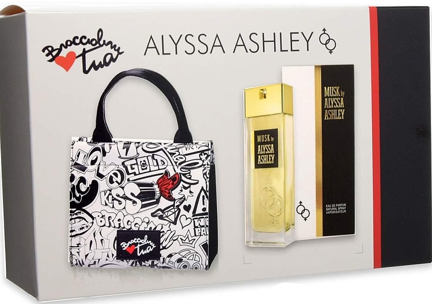 Alyssa Ashley Musk - Set (edp/100ml + bag) — photo N1
