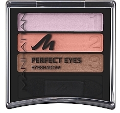 Fragrances, Perfumes, Cosmetics Eyeshadow - Manhattan Eyeshadow Trio Perfect Eyes