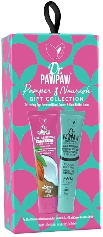 Set - Dr. PAWPAW Pamper & Nourish Gift (h/cr/50ml + lip/balm/25ml) — photo N1