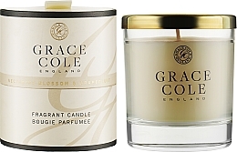 Scented Candle - Grace Cole Boutique Nectarine Blossom & Grapefruit Fragrant Candle — photo N2