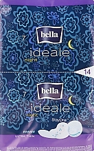 Fragrances, Perfumes, Cosmetics Sanitary Pads Ideale Night StayDrai, 14 pcs - Bella