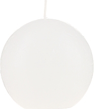 Fragrances, Perfumes, Cosmetics Scented Round Candle, white, 80 mm - Bolsius Ball Candle Rustic 