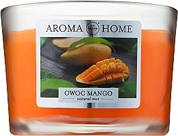 Scented Candle - Aroma Home Mango Candle — photo N1