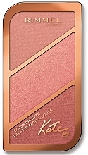 Fragrances, Perfumes, Cosmetics Face Blush - Rimmel Kate Blush Palette