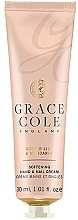 Ginger, Lily & Tangerine Hand Cream - Grace Cole England Ginger Lily & Mandarin Softening Hand & Nail Cream — photo N1