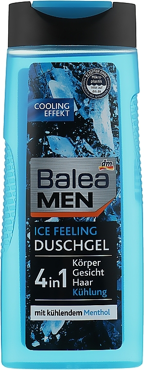 4-in-1 Shower Shampoo-Gel - Balea Men Shower Gel Ice Feeling — photo N2