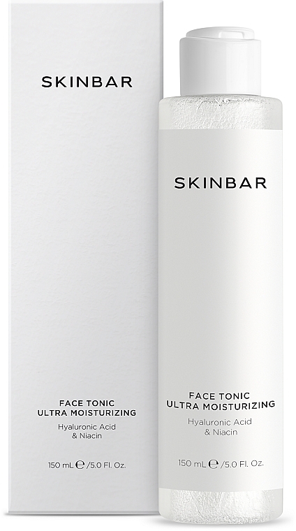 Moisturizing Face Tonic with Hyaluronic Acid & Niacin - SKINBAR Hyaluronic Acid & Niacin Face Tonic — photo N1