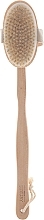 Shower Brush with Wooden Handle - Beauty LUXURY — photo N2