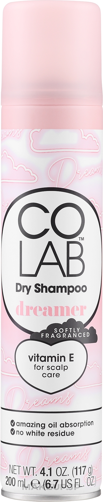 Dry Shampoo with Cotton & Musk Scent - Colab Dreamer Dry Shampoo — photo 200 ml