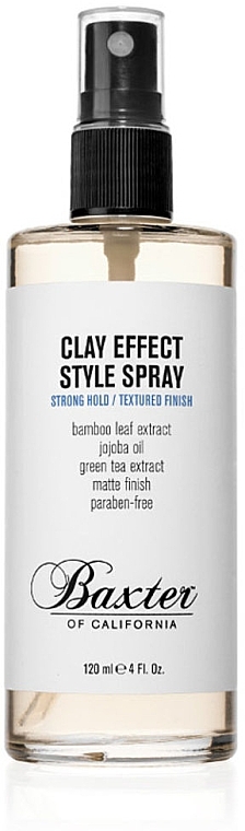 Styling Hair Spray - Baxter of California Clay Effect Style Spray — photo N4