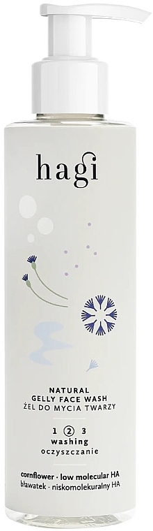 Natural Cleansing Gel - Hagi Natural Jelly Face Wash — photo N4