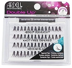 False Lashes - Ardell Soft Touch Double-Up Knot-Free Medium Tapered Individual Lashes — photo N5