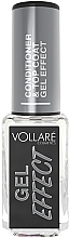 Nail Conditioner & Top Coat - Vollare Cosmetics Gel Effect Top Coat — photo N5