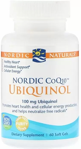 Coenzyme Q10 Dietary Supplement, 100mg - Nordic Naturals Probiotic Pixies — photo N2