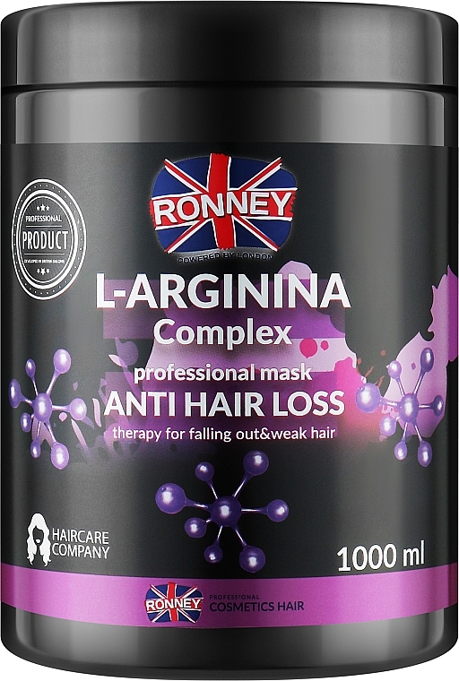 Hair Mask - Ronney L-Arginina Complex Anti-Hair Loss Therapy Mask — photo N3