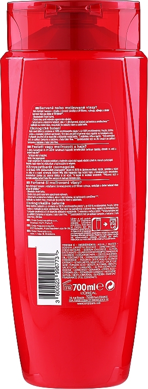 Colored Hair Shampoo "Color & Shine" - L'Oreal Paris Elseve Shampoo Color Vive — photo N4