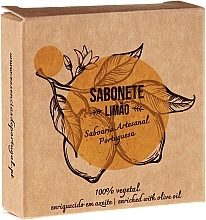 Fragrances, Perfumes, Cosmetics Natural Soap "Lemon" - Essencias De Portugal Senses Lemon Soap With Olive Oil