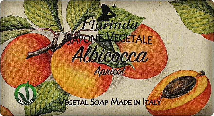 Natural Soap "Apricot" - Florinda Apricot Natural Soap — photo N1
