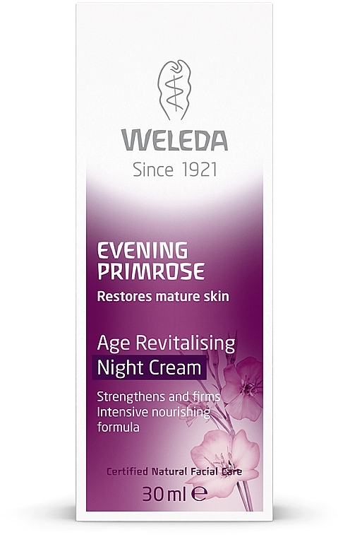 Night Cream for Mature Skin - Weleda Evening Primrose Age Revitalizing Night Cream — photo N2