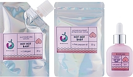 Fragrances, Perfumes, Cosmetics Anti-Cellulite Set - Mermade Hot Hot Baby (scrub/50g + mask/50g + serum/50ml)