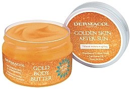 After Sun Body Butter - Dermacol After Sun Gold Regenerating Shimmering Body Butter — photo N4