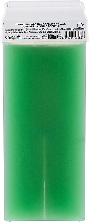 Depilatory Cartridge Wax "Chlorophyll" - Skin System — photo N1