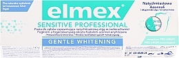 Toothpaste - Elmex Professional Sensitive Professional Gentle Whitening — photo N7