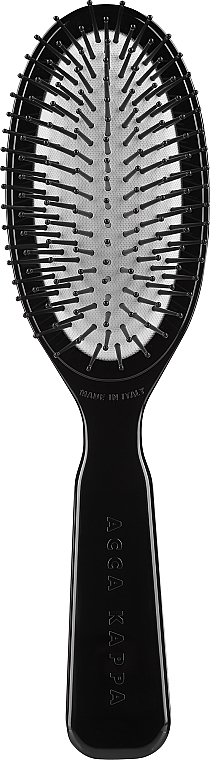 Hair Brush, black - Acca Kappa Oval Brush Nude Look — photo N2