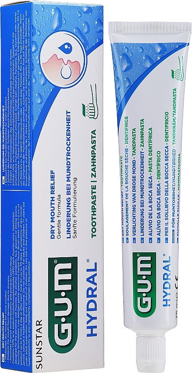 Anti Dry Mouth Toothpaste - G.U.M Hydral Toothpaste — photo N2