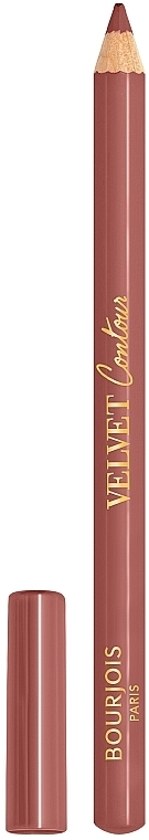 Lip Contour Pencil - Bourjois Velvet Contour Lip Liner — photo N1