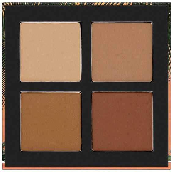 Contour Palette - W7 Honolulu Silhouette Bronze and Contour Palette — photo N25