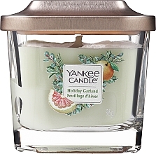 Fragrances, Perfumes, Cosmetics Scented Candle - Yankee Candle Elevation Holiday Garland