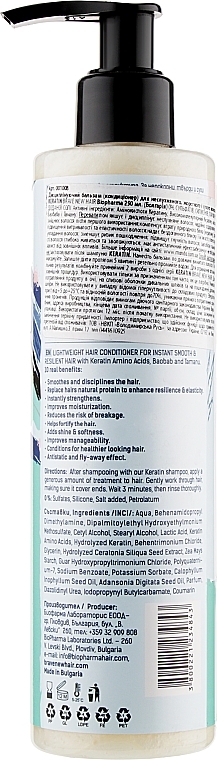 Conditioner for Unruly, Coarse & Dry Hair - Brave New Hair Keratin Conditioner — photo N2