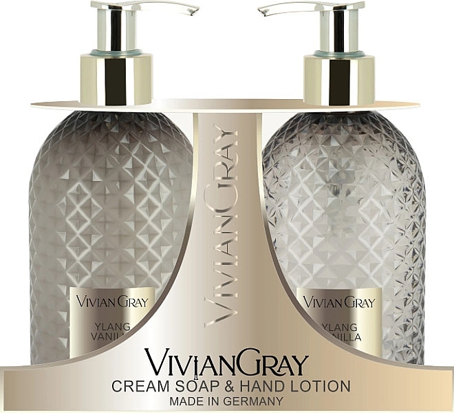 Set - Vivian Grey Gemstone Ylang & Vanilla (h/lot/300ml + soap/300ml) — photo N9