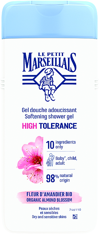 Almond Blossom Shower Gel - Le Petit Marseillais High Tolerance Almond Blossom Softening Shower Gel — photo N1
