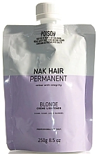 Fragrances, Perfumes, Cosmetics Hair Permanent Creme Lightener - NAK Hair Permanent Creme Lightener	