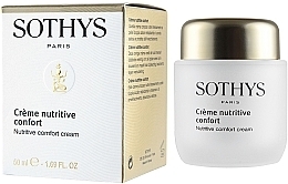 Fragrances, Perfumes, Cosmetics Nourishing Cream - Sothys Nutritive Comfort Cream